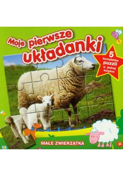 Moje pierwsze układanki Małe zwierzątka