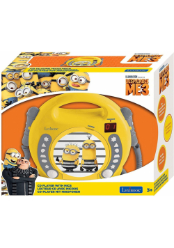 Przenośny odtwarzacz CD Minionki Lexibook RCDK100DES