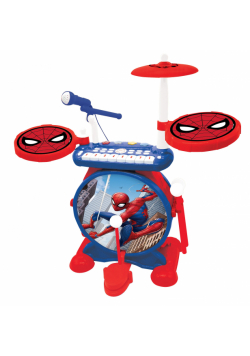 Elektroniczny zestaw muzyczny Spider-Man perkusja z keybordem K610SP