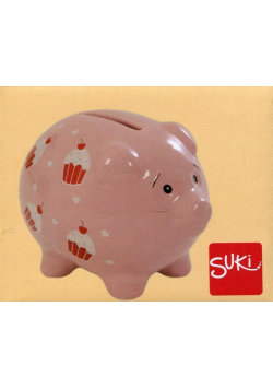 Skarbonka świnka w muffinki
