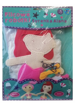 Filcowe robótki Syrenka Alana