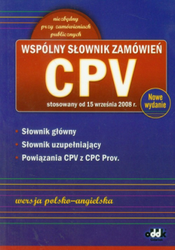 Wspólny Słownik Zamówień CPV