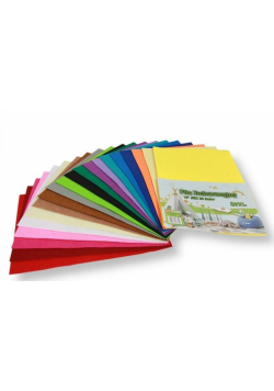 Filc dekoracyjny mix 20x30cm 20szt
