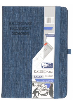 Kalendarz Pedagoga 2024/2025 Salsa B6 tygodniowy perłowy