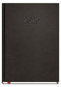 Terminarz 2025 A5 tygodniowy popularny czarny
