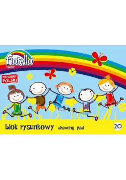 Blok rysunkowy Fiorello A4 20 kartek