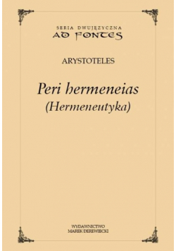Peri hermeneias Hermeneutyka