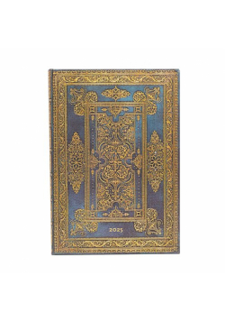Kalendarz Paperblanks 2025 Blue Luxe Grande tygodniowy VER
