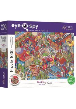 Trefl Puzzle 1000 UFT Eye-Spy Imaginary Cities: Rome, Italy