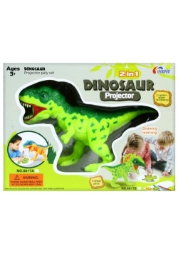 Projektor Dino z akcesoriami 2w1