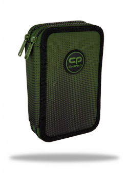 Piórnik 2-komorowy z wyposażeniem Coolpack jumper 2 gradient grass