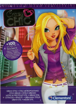 Crazy Chic Szkicownik Miejski styl