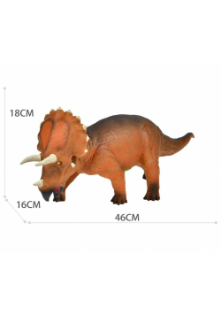 Dinozaur Triceratops z dźwiękiem