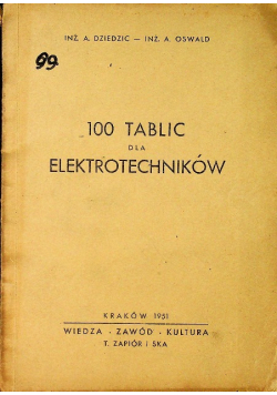 100 tablic dla elektrotechników