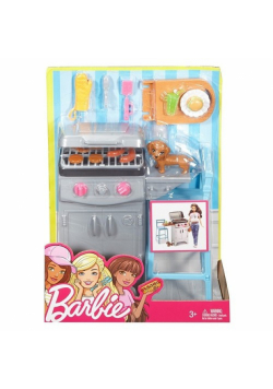 Barbie akcesoria wypoczynkowe Grill