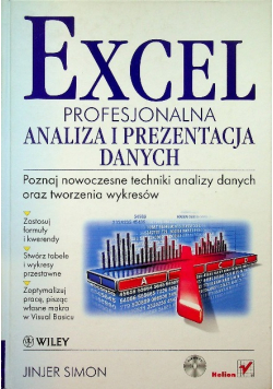 Excel Profesjonalna analiza i prezentacja danych z CD