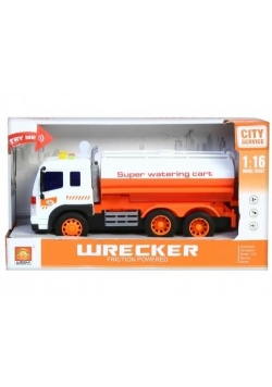 Auto ciężarowe światło/dźwięk cysterna