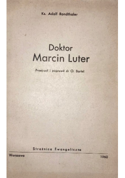 Doktor Marcin Luter