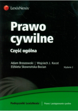 Prawo cywilne. Część ogólna