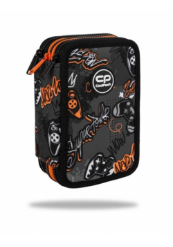 Piórnik 3-komorowy z wyposażeniem Coolpack jumper 3 Gamer