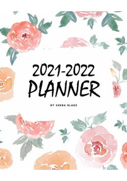 2021-2022 (2 Year) Planner (8x10 Softcover Planner / Journal)