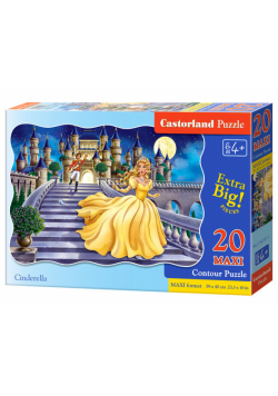 Puzzle Maxi Konturowe Cinderella 20