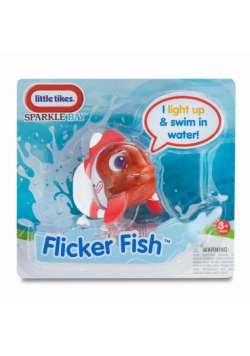 Świecąca rybka do kąpieli Sparkle Bay Flicker Fish czerwona