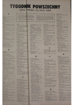Tygodnik Powszechny Nr 1 do 52 / 66