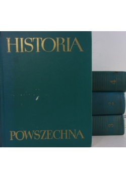 Historia powszechna, tom II-III,IV-V