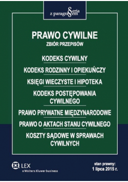 Prawo cywilne Zbiór przepisów