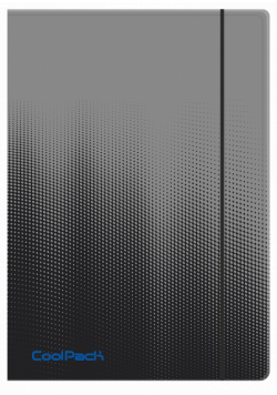 Teczka na gumkę A4 Coolpack Gradient GREY