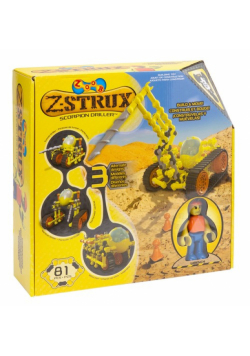 Zoob Z-Strux Scorpion Driller 80 elementów