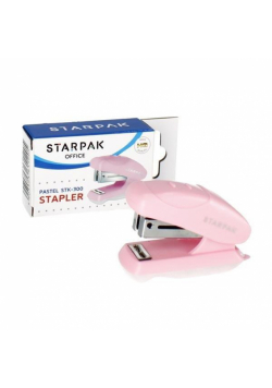 Zszywacz mini STK-300 pastel różowy