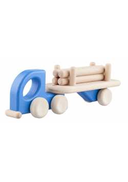 Mała Lorry Logs Niebieska