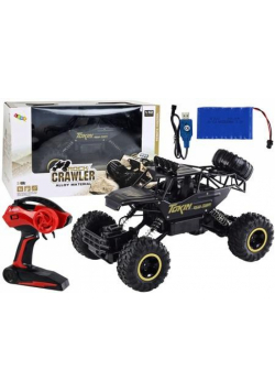 Auto terenowe 4x4 R/C czarne 1:12 2.4GHz