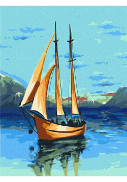 Malowanie po numerach - Romantyka morza 30x40cm