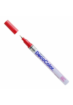 Marker do dekoracji różnych powierzchni Red