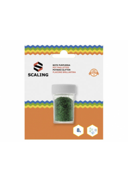 Brokat w tubce zielony Scaling
