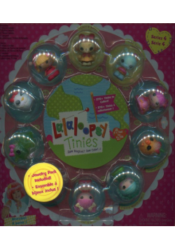 Lalaloopsy Tinies 10-pack Seria 4 różowy