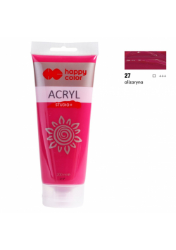 Farba akrylowa Studio 200 ml alizaryna Happy Color