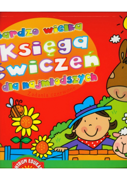 Bardzo wielka księga ćwiczeń dla najmłodszych zadania czerwone