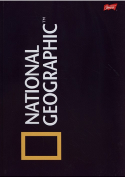 Brulion B5 National Geographic w kratkę 160 kartek mix