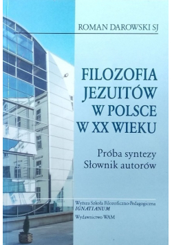 Filozofia Jezuitów w Polsce w XX wieku