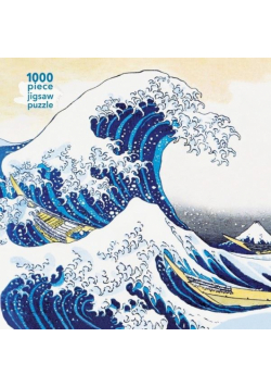 Puzzle 1000 Wielka fala w Kanagawie Hokusai Katsus