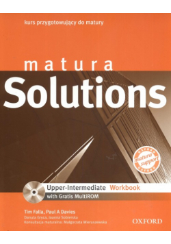 Matura Solutions Upper Intermediate workbook z płytą CD