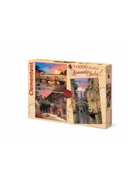 Puzzle Romantic Italy 3x1000