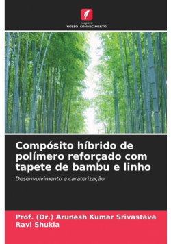Compósito híbrido de polímero reforçado com tapete de bambu e linho