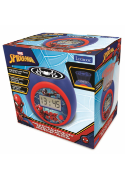 Budzik cyfrowy Spider-Man z projektorem i timerem RL977SP