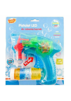 Pistolet Led do robienia baniek mydlanych