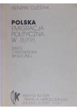 Polska emigracja polityczna w RFN